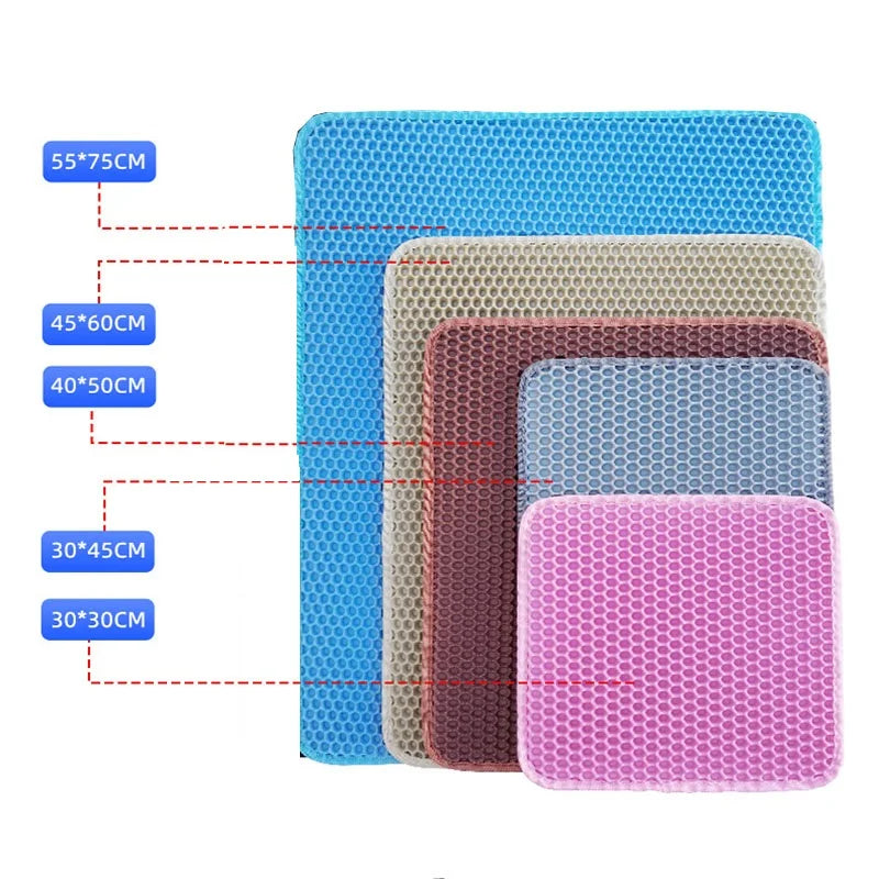 Litter Box Mat Litter Cat Sandbox Mat Cat Tray Pet Cat Sandbox Mat