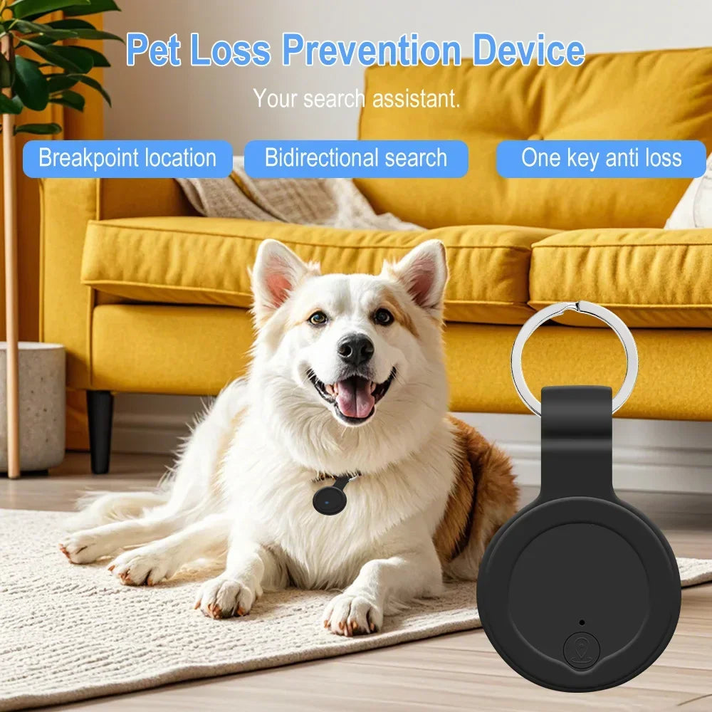 Mini GPS Bluetooth Tracker Tag Key Finder & Pet Location Device  Anti-Loss Tracker for Pets