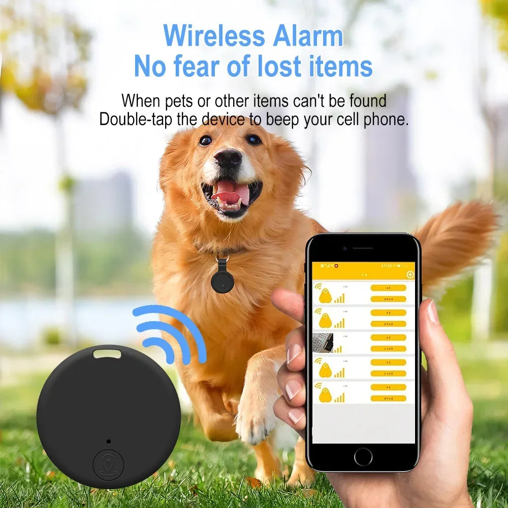 Mini GPS Bluetooth Tracker Tag Key Finder & Pet Location Device  Anti-Loss Tracker for Pets