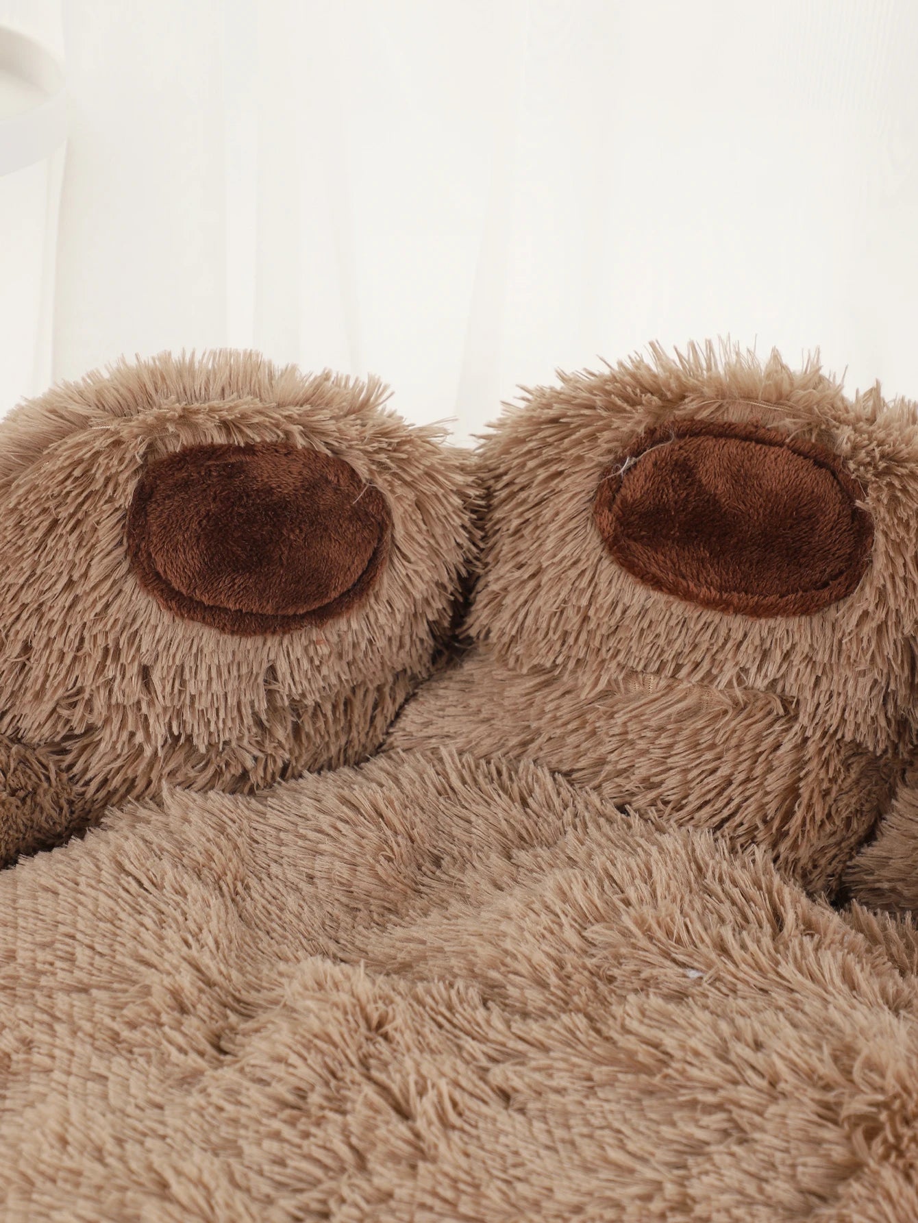 Fluffy Dog Bed Plush Pet Products Large Dogs Beds Bedding Max Comfort