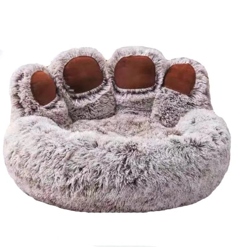 Fluffy Dog Bed Plush Pet Products Large Dogs Beds Bedding Max Comfort