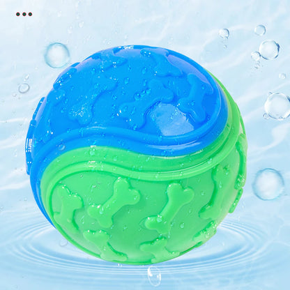 Squeaky Balls for Dogs Interactive Toys Dog Chew Toy Pet Squeeze Ball Teeth Cleaning Bite Resistance Dog Training Supplies