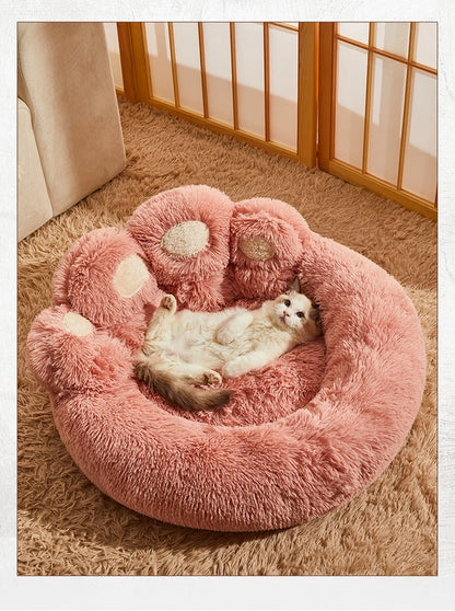 Fluffy Dog Bed Plush Pet Products Large Dogs Beds Bedding Max Comfort