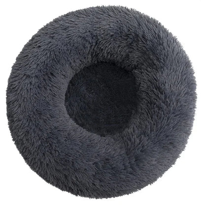 40-90cm 6 Sizes Round Pet Bed for Large Dog Bed Super Soft Cat Bed Plush Dog House for Medium Dog House Winter Warm Sleeping