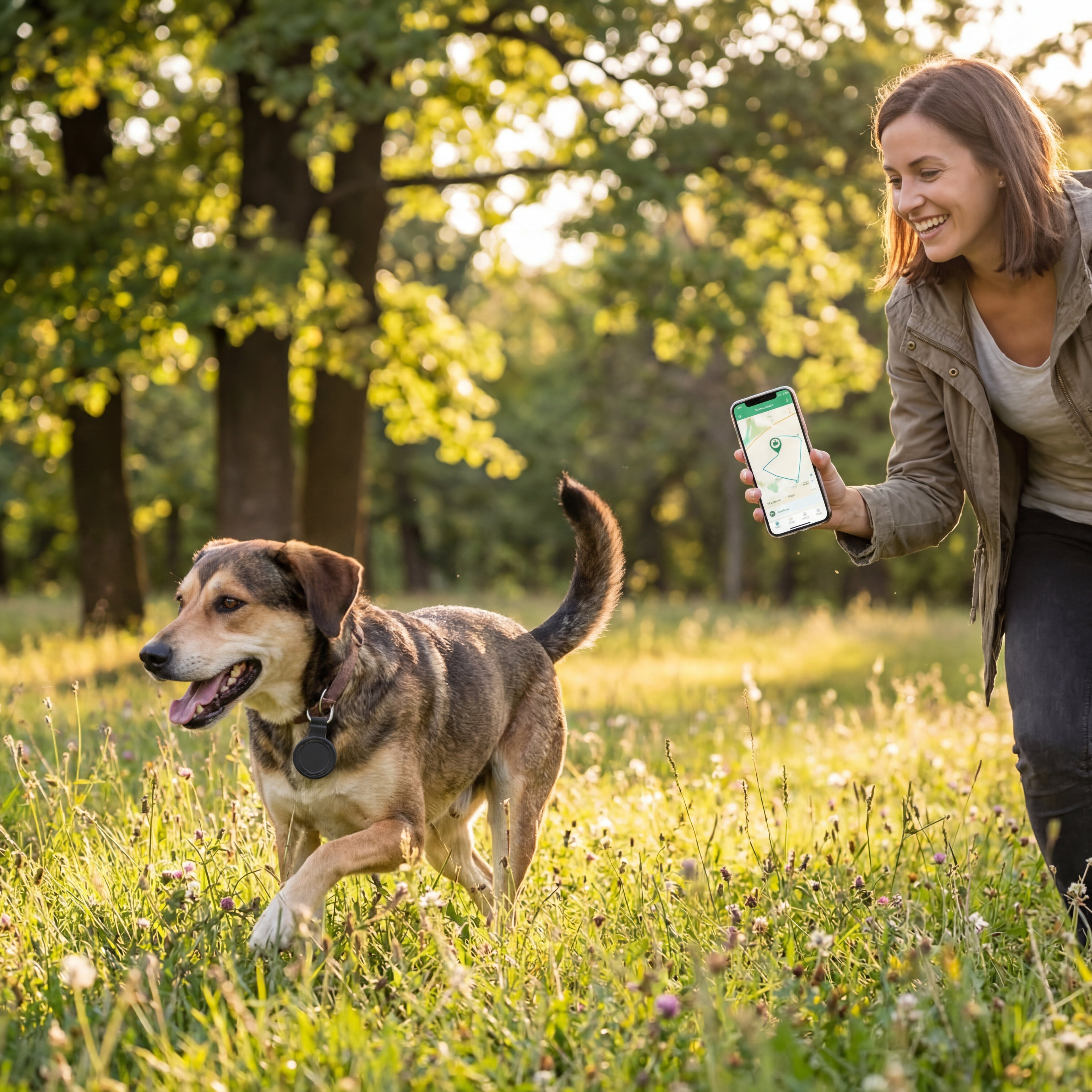 Mini GPS Bluetooth Tracker Tag Key Finder & Pet Location Device  Anti-Loss Tracker for Pets